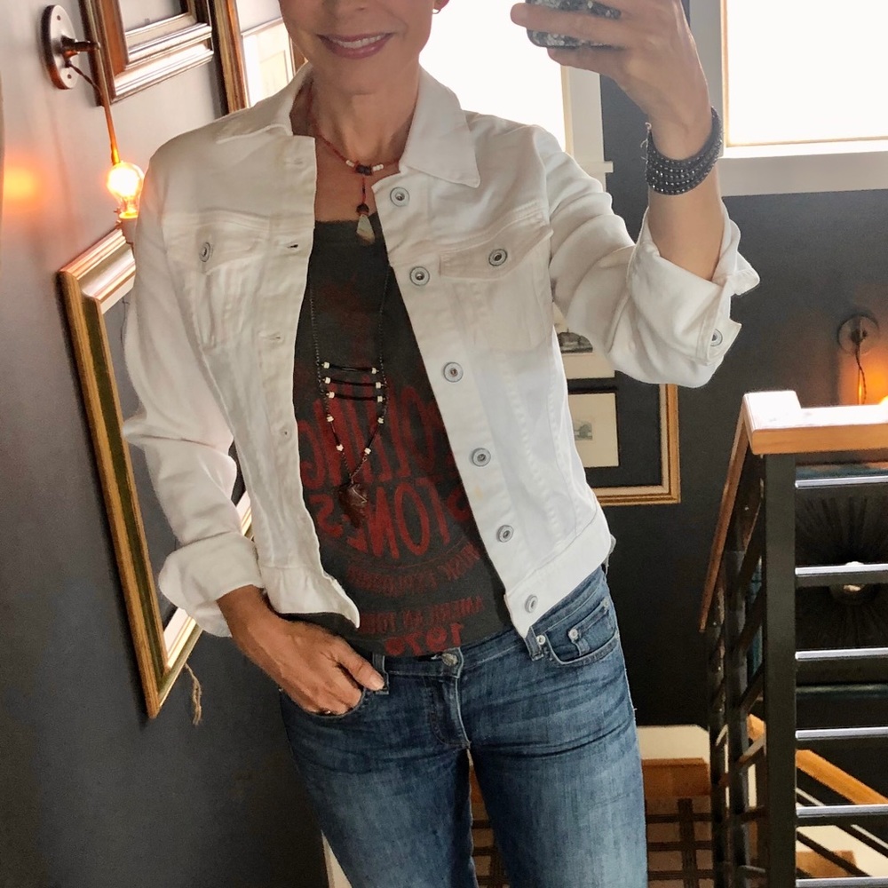 AG Adriano Goldschmied “Robyn” denim jacket